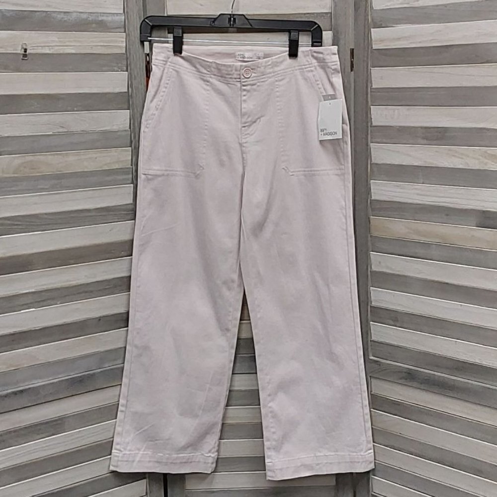Wide Leg Crop Pant | 89th & Madison | 2